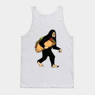 Bigfoot Carrying Taco Tank Top